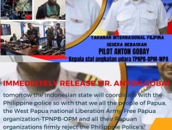 Reject Deportation of ANTON GOBAI to Indonesia: The following is the Response of the TPNPB-OPM-WPA Spokesperson for Coordination, Orders, Negotiations and the Process of Certainty in Case Courts at the Philippine Police.